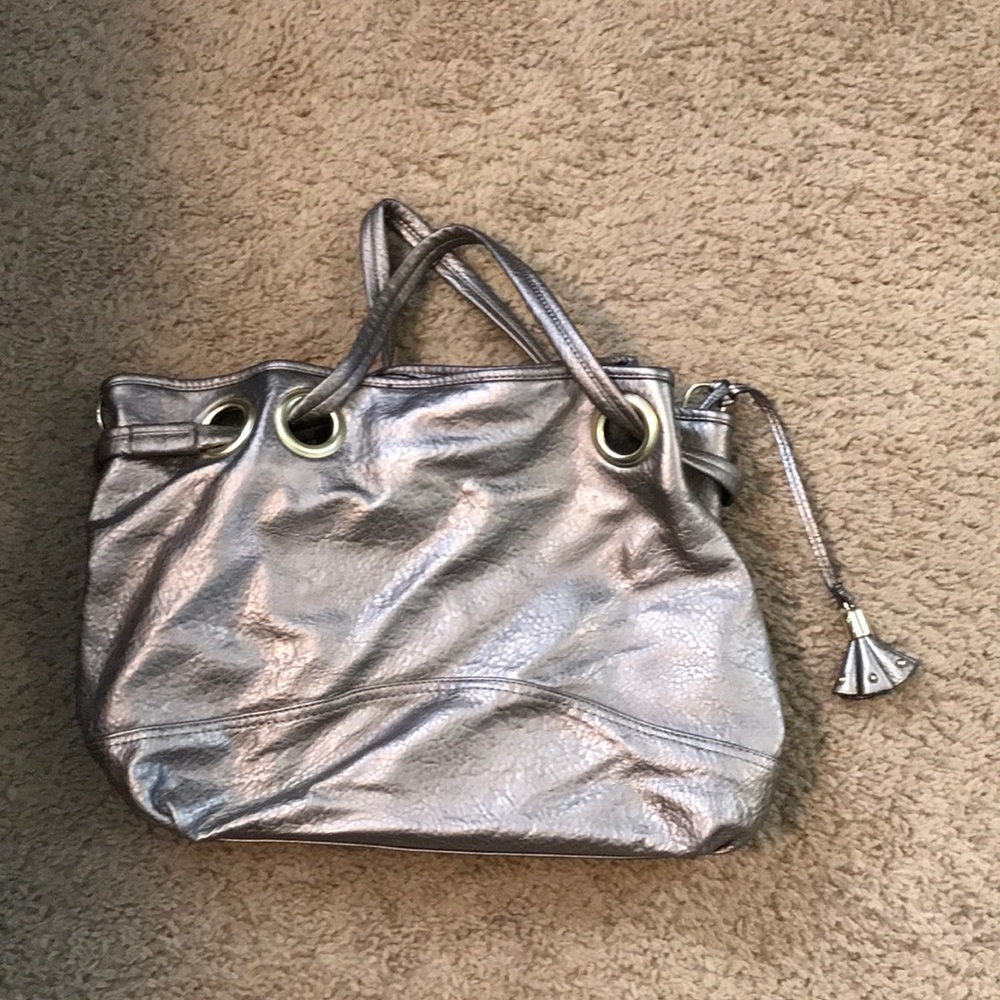 Silver purse